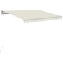 Toldo retráctil automático crema 300x250 cm de vidaXL, Toldos - Ref: Foro24-3068867, Precio: 290,42 €, Descuento: %