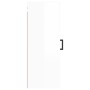 Armario de pared blanco brillante 34,5x34x90 cm de , Aparadores - Ref: Foro24-828854, Precio: 52,09 €, Descuento: %