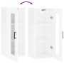 Armario de pared blanco brillante 34,5x34x90 cm de , Aparadores - Ref: Foro24-828918, Precio: 52,49 €, Descuento: %