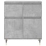 Aparador de madera contrachapada gris hormigón 60x35x70 cm de , Aparadores - Ref: Foro24-831112, Precio: 65,91 €, Descuento: %