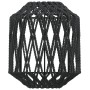 Pantalla de lámpara hierro y papel negra Ø23x28 cm de , Pantallas para lámparas - Ref: Foro24-364362, Precio: 29,25 €, Descue...