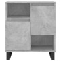 Aparador de madera contrachapada gris hormigón 60x35x70 cm de , Aparadores - Ref: Foro24-831200, Precio: 67,30 €, Descuento: %