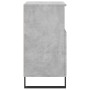Aparador de madera contrachapada gris hormigón 60x35x70 cm de , Aparadores - Ref: Foro24-831200, Precio: 67,30 €, Descuento: %