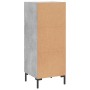 Aparador de madera contrachapada gris hormigón 34,5x34x90 cm de , Aparadores - Ref: Foro24-828608, Precio: 72,98 €, Descuento: %