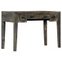 Escritorio de madera maciza de mango negro 110x50x75 cm de , Escritorios - Ref: Foro24-247913, Precio: 254,38 €, Descuento: %