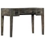 Escritorio de madera maciza de mango negro 110x50x75 cm de , Escritorios - Ref: Foro24-247913, Precio: 254,38 €, Descuento: %