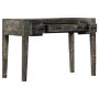 Escritorio de madera maciza de mango negro 110x50x75 cm de , Escritorios - Ref: Foro24-247913, Precio: 254,38 €, Descuento: %