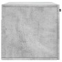Armario de pared madera ingeniería gris hormigón 80x36,5x35 cm de , Taquillas y armarios de almacenamiento - Ref: Foro24-8300...