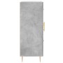 Aparador de madera de ingeniería gris hormigón 69,5x34x90 cm de , Aparadores - Ref: Foro24-827904, Precio: 90,98 €, Descuento: %