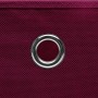 Cajas de almacenaje 10 uds tela rojo oscuro 32x32x32 cm de , Cestas para almacenaje - Ref: Foro24-288343, Precio: 46,83 €, De...