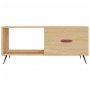Mesa de centro madera contrachapada roble Sonoma 90x50x40 cm de , Mesas de centro - Ref: Foro24-829183, Precio: 52,51 €, Desc...