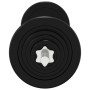 Juego de barra con discos 30 kg hierro fundido y acero cromado de , Peso libre - Ref: Foro24-93628, Precio: 132,08 €, Descuen...