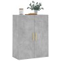 Armario de pared gris hormigón 69,5x34x90 cm de , Aparadores - Ref: Foro24-828416, Precio: 77,27 €, Descuento: %