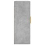 Armario de pared gris hormigón 69,5x34x90 cm de , Aparadores - Ref: Foro24-828416, Precio: 77,27 €, Descuento: %
