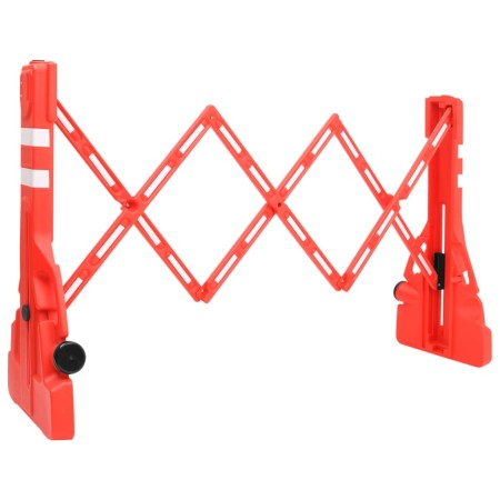 Barrera de tráfico plegable roja 210x50x105 cm de , Señales de carretera y tráfico - Ref: Foro24-150989, Precio: 152,69 €, De...