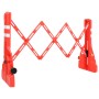 Barrera de tráfico plegable roja 210x50x105 cm de , Señales de carretera y tráfico - Ref: Foro24-150989, Precio: 152,69 €, De...