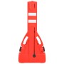 Barrera de tráfico plegable roja 210x50x105 cm de , Señales de carretera y tráfico - Ref: Foro24-150989, Precio: 152,69 €, De...