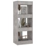 Estantería/divisor madera ingeniería gris hormigón 40x30x103 cm de , Librerías y estanterías - Ref: Foro24-811614, Precio: 56...
