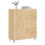 Aparador de madera de ingeniería roble Sonoma 69,5x34x90 cm de , Aparadores - Ref: Foro24-827895, Precio: 75,61 €, Descuento: %