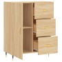 Aparador de madera de ingeniería roble Sonoma 69,5x34x90 cm de , Aparadores - Ref: Foro24-827895, Precio: 75,61 €, Descuento: %