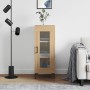 Aparador madera contrachapada color roble Sonoma 34,5x34x90 cm de , Aparadores - Ref: Foro24-828799, Precio: 60,58 €, Descuen...