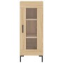 Aparador madera contrachapada color roble Sonoma 34,5x34x90 cm de , Aparadores - Ref: Foro24-828799, Precio: 60,58 €, Descuen...