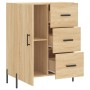 Aparador de madera de ingeniería roble Sonoma 69,5x34x90 cm de , Aparadores - Ref: Foro24-827927, Precio: 107,84 €, Descuento: %