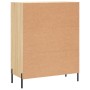 Aparador de madera de ingeniería roble Sonoma 69,5x34x90 cm de , Aparadores - Ref: Foro24-827927, Precio: 107,84 €, Descuento: %