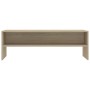 Mueble de TV madera contrachapada roble Sonoma 120x40x40cm de , Muebles TV - Ref: Foro24-800039, Precio: 57,03 €, Descuento: %