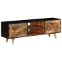 Mueble para TV de madera maciza de mango 140x30x45 cm de , Armarios y almacenamiento - Ref: Foro24-246162, Precio: 219,94 €, ...