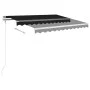 Toldo automático con LED y sensor de viento antracita 350x250cm de vidaXL, Toldos - Ref: Foro24-3068894, Precio: 485,82 €, De...