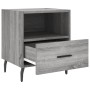Mesitas noche 2 uds madera ingeniería gris Sonoma 40x35x47,5 cm de , Mesitas de noche - Ref: Foro24-827481, Precio: 60,27 €, ...