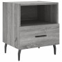 Mesitas noche 2 uds madera ingeniería gris Sonoma 40x35x47,5 cm de , Mesitas de noche - Ref: Foro24-827481, Precio: 60,27 €, ...