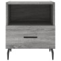 Mesitas noche 2 uds madera ingeniería gris Sonoma 40x35x47,5 cm de , Mesitas de noche - Ref: Foro24-827481, Precio: 60,27 €, ...