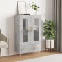 Aparador alto madera de ingeniería gris hormigón 69,5x31x115 cm de , Aparadores - Ref: Foro24-828288, Precio: 85,90 €, Descue...