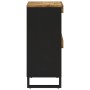 Armario auxiliar de madera maciza de mango 85x33x75 cm de , Mesitas de noche - Ref: Foro24-352900, Precio: 142,74 €, Descuent...