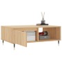Mesa de centro madera de ingeniería roble Sonoma 90x60x35 cm de , Mesas de centro - Ref: Foro24-827055, Precio: 62,17 €, Desc...