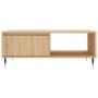Mesa de centro madera de ingeniería roble Sonoma 90x60x35 cm de , Mesas de centro - Ref: Foro24-827055, Precio: 62,17 €, Desc...