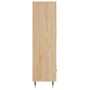Aparador alto madera de ingeniería roble Sonoma 69,5x31x115 cm de , Aparadores - Ref: Foro24-830303, Precio: 85,00 €, Descuen...