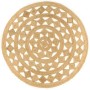 Alfombra hecha a mano de yute trenzado 240 cm de , Alfombras - Ref: Foro24-343616, Precio: 111,70 €, Descuento: %