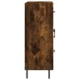 Aparador de madera de ingeniería roble ahumado 69,5x34x90 cm de , Aparadores - Ref: Foro24-830273, Precio: 101,49 €, Descuent...