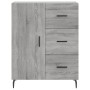 Aparador de madera de ingeniería gris Sonoma 69,5x34x90 cm de , Aparadores - Ref: Foro24-827938, Precio: 98,36 €, Descuento: %