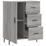 Aparador de madera de ingeniería gris Sonoma 69,5x34x90 cm de , Aparadores - Ref: Foro24-827938, Precio: 98,36 €, Descuento: %