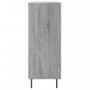 Aparador de madera de ingeniería gris Sonoma 69,5x34x90 cm de , Aparadores - Ref: Foro24-827938, Precio: 98,36 €, Descuento: %