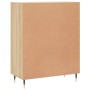 Aparador de madera de ingeniería roble Sonoma 69,5x34x90 cm de , Aparadores - Ref: Foro24-827959, Precio: 82,87 €, Descuento: %
