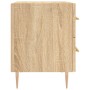 Mesita de noche madera de ingeniería roble Sonoma 40x35x47,5 cm de , Mesitas de noche - Ref: Foro24-827282, Precio: 54,16 €, ...