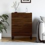 Aparador de madera de ingeniería marrón roble 69,5x34x90 cm de , Aparadores - Ref: Foro24-827883, Precio: 110,30 €, Descuento: %