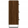 Aparador de madera de ingeniería marrón roble 69,5x34x90 cm de , Aparadores - Ref: Foro24-827883, Precio: 110,30 €, Descuento: %