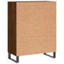 Aparador de madera de ingeniería marrón roble 69,5x34x90 cm de , Aparadores - Ref: Foro24-827883, Precio: 110,30 €, Descuento: %