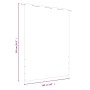 Toldo para balcón de tela oxford rojo 160x240 cm de , Sombrillas - Ref: Foro24-148547, Precio: 28,77 €, Descuento: %